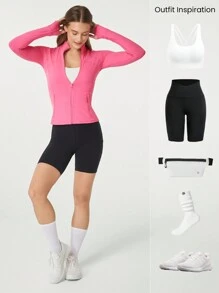 GLOWMODE Women Sports Jackets - Blush Crush - View 7