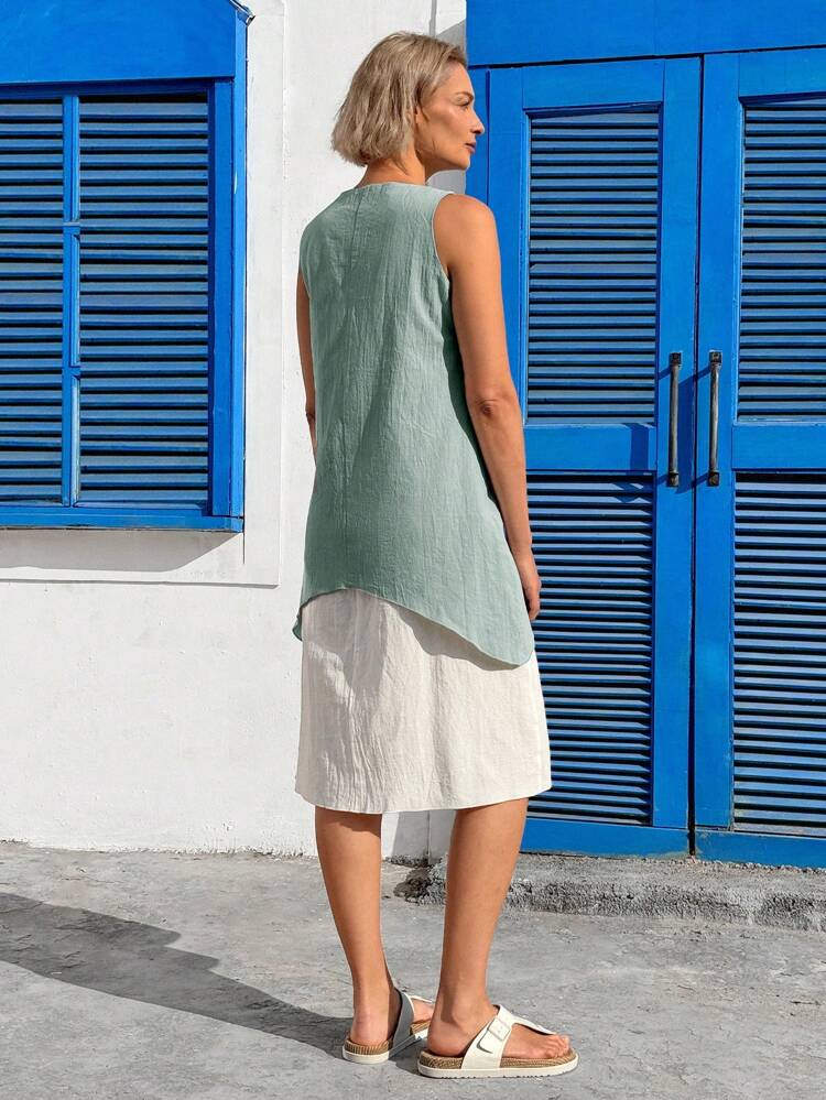 Minimalist Stylish Casual Everyday Mid-Length Dress For Women