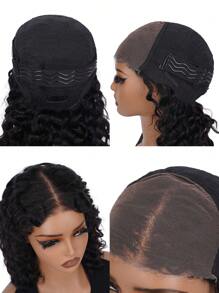 Density Pro Wear And Go Glueless Wig Bob Wig Loose Body Human Hair 5x6 Lace Closure Wigs Human Hair Wigs For Women Human Hair Glueless Wigs 5x6 Closure Wigs Human Hair Pre Plucked Bob - Natural Black - View 6