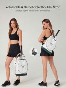 GLOWMODE 21L Adjustable Detachable Strap Bag Tennis Golf
