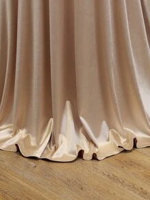 Teen Girl Elegant Fashion Solid Off Shoulder High Waist Evening Dresses, Suitable For Birthday Party, Masquerade Ball, Holiday Celebration, Stage Performance Christmas Halloween,Thanksgiving,Party Prom Dress