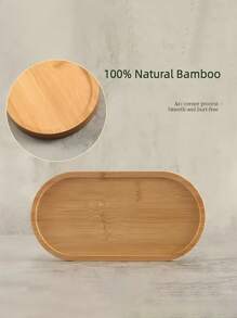 1 件/2 件木制储物托盘 - 用于珠宝和家居装饰的装饰台面收纳盒 - 可手洗，简约设计，适用于浴室、餐桌和客厅 - 棕色 - 查看 7