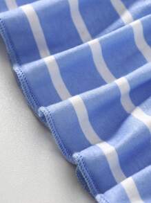 Souflis Souflis 2 Packs Baby Girl Colorblock Striped Sleeveless Dresses - Multicolor - View 3