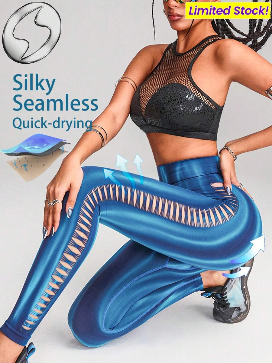 Innovista Women Activewear Seamless Abstract Tie Dye Sports Leggings, Breathable Mesh& High Elastic Dry Fit Gym Bottom. High Waist Tummy Control & Compress Workout Outfits, Dynamic Aurora Shapewear, Edgy & Unique Fitness Tracksuit, Sculpting & Performance Pants, Cycle, Bike, Running, Cardio, Strength, Weights, Pilates, Boxing, Outdoor, Hike, Camping, Trail, Yoga, Mat, Volleyball, Climbing, Music Festival, Party, Electric, Base Layer, Blue, Y2K, Spring Gear, Starter Sportswear