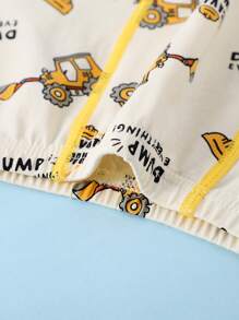 6pcs/Pack Young Boy Cartoon Car Printed Breathable Briefs - Multicolor - View 4