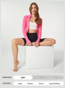 GLOWMODE Women Sports Jackets - Blush Crush - View 4