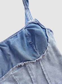 SHEIN MOD Plus Size Denim Babydoll Dress With Spaghetti Strap, Mini Length, Padded Bust, Blue Summer,Vacation Outfits Woman,Easter,Spring,Western,Office Outfits For Women,Rave Outfits,Baby Shower Dress,Cottagecore,Country Outfits Women,Old Money Style Women,Going Out Outfits, ,Festival Outfits,Rodeo Outfit,Airport Outfit For Women,Kpop,Tropical Vacation Woman Clothes,Nashville Outfits,European Summer,Concert,Cowgirl Outfit,Graduation Outfit Beach Outfits For Woman,Vacation Outfits Women,Beach,Boho Women Clothing,Cruise Attire Women,Old Money Style Women,Ibiza Outfits,Boho Chic,Built-In-Bra,Dresses For Women Elegant Birthday Dresses For Women Graduation Dress Beach Dress Sundress Vacation Dress Boho Dress Women Western Dresses For Women Tea Party Dress Tropical Dress