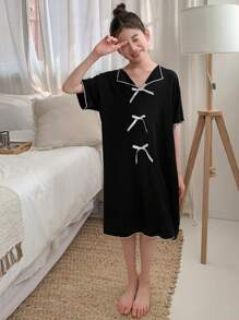 DAZY Tween Girl Tween Girl Fall/Autumn Pajamas - Black - View 3