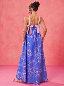 VALERIA GALIPOLI Designer Blue Floral Print Pink Maxi Sun Dress For Women, Festival, Tropical, Summer, Beach, Concert, Elegant, Vacation, Boho, Concert Outfit Spring Dress Summer Dress Prom Dress Elegant Evening Dress Women Blue Maxi Prom Dress Wedding Brunch Outfits Tea Party Dress Pastel Rave Outfit Summer Dresses For Woman Spring Dresses For Woman Women Clothing Summer Dresses Spring Dresses For Women Summer Dresses For Women
