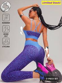 Innovista Women Activewear 2in1sets, Seamless Performance Animal Print Sports Bra & Leggings, 2 Pieces Workout Outfits, High Elastic Push Up & Support Gym Top & Bottom, Breathable Mesh Asymmetrical Hollow Out & Dry Fit Workout Outfits, Snake,Leopard Sculpting Shapewear, Edgy & Unique Tracksuit For Fitness, Tank,Vest,Cropped,Base Layer,Underwear,Pants, Cycle,Bike,Running,Cardio,Strength,Pilates,Boxing,Outdoor,Hike,Camping,Trail,Yoga,Volleyball,Climbing,Trekking,Tennis, Music Festival, Party, Electric,Y2K, Autumn Gear,Valentine