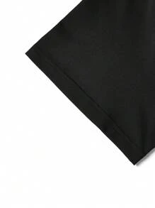 SHEIN LUNE 2pcs Plus Size Short Sleeve T-Shirt And Pants Set, Minimalist Fashion Casual Daily Wear