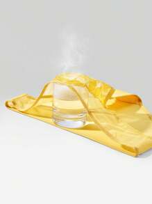 LUVLETTE Mid-Rise Embroidery Floral Basic Lace Comfortable Breathable Underwear Briefs-Sexy Lingerie - Yellow - View 2