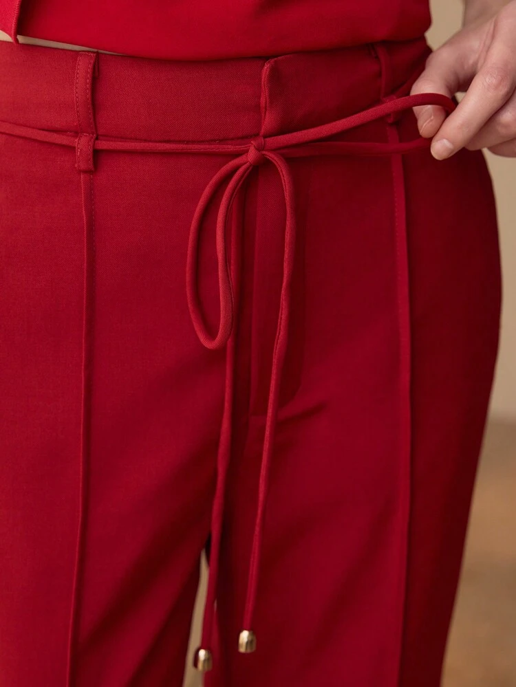 Hosen für Anzüge mit Krempelfalten-Tasche