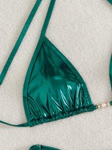 Swim SXY Bikini de estilo separado, minimalista y elegante para uso casual diario en verano