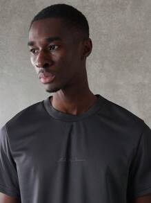 SUMWON Premium Athletic T-Shirt Casual Streetwear Short Sleeve Crew Neck Performance Top Urban Fashion Essential Spring Summer Lightweight Comfortable