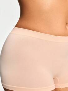 SHAPORA Women's Minimalistic Shaping Underwear Bottom, Casual Everyday Wear - Beige - View 3