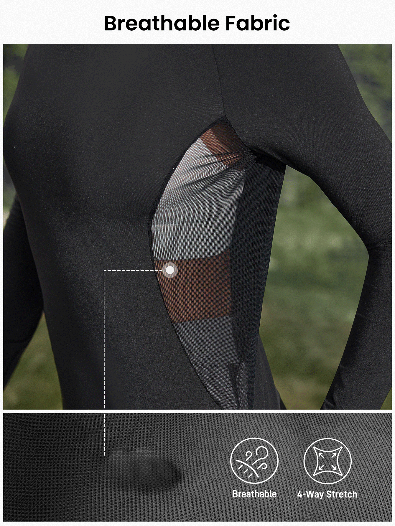 In My Nature In My Nature Camiseta de deporte, yoga, running y exterior de unicolor con capucha y ajuste ceñido