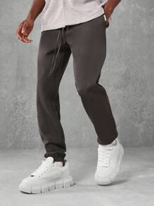 SUMWON Premium Jogger Pants Elastic Cuff Athletic Sweatpants Comfortable Slim Fit Workout Training Running Loungewear All-Season Casual Trousers