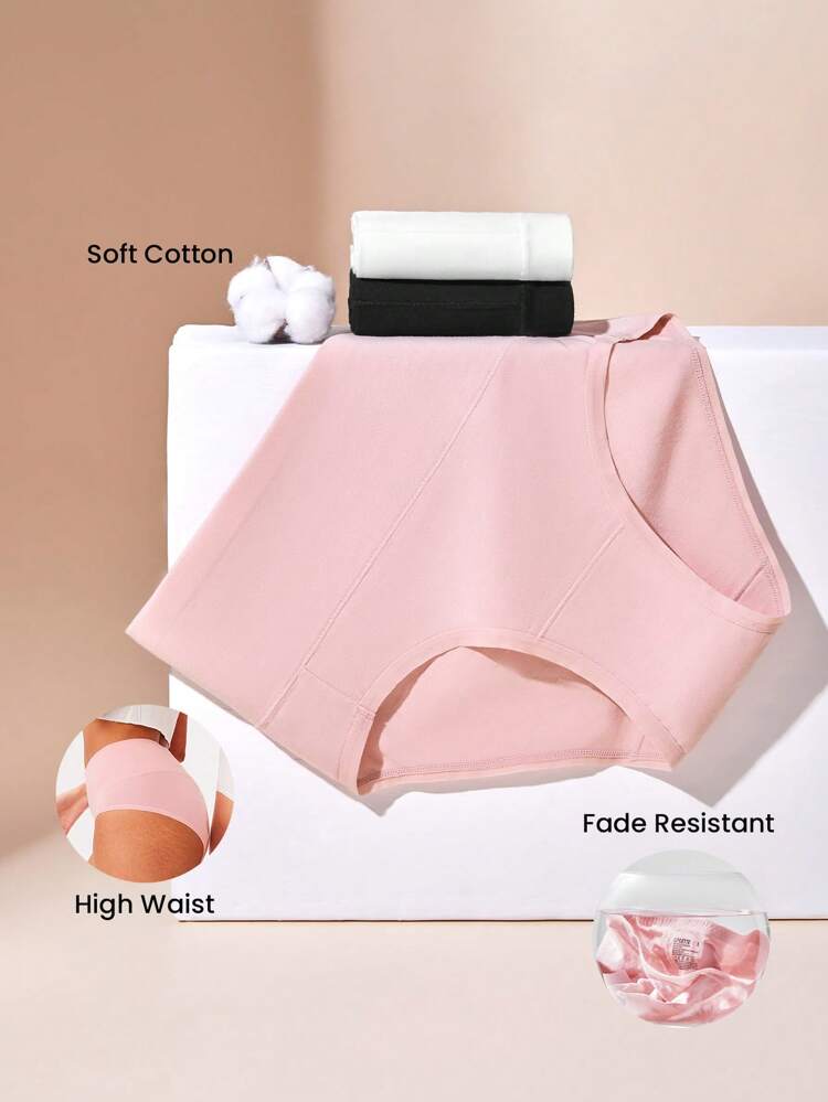 3-Pack High-Waist Briefs