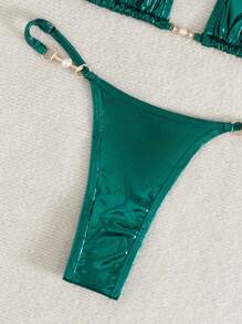 Swim SXY Bikini de estilo separado, minimalista y elegante para uso casual diario en verano
