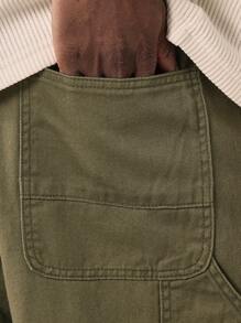SUMWON Pantalones de trabajo de carpintero con ojal para herramientas, pierna recta, resistentes, para trabajo pesado, para otoño e invierno, para exteriores