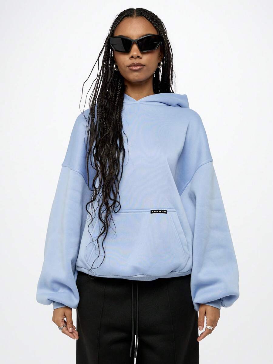 SUMWON WOMEN Sunwon Premium Oversized Hoodie With Kangaroo Pocket