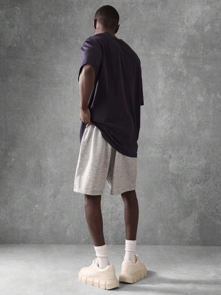 T-shirt con grafica floreale casual da streetwear, pantaloncini con cavallo basso e coordinati