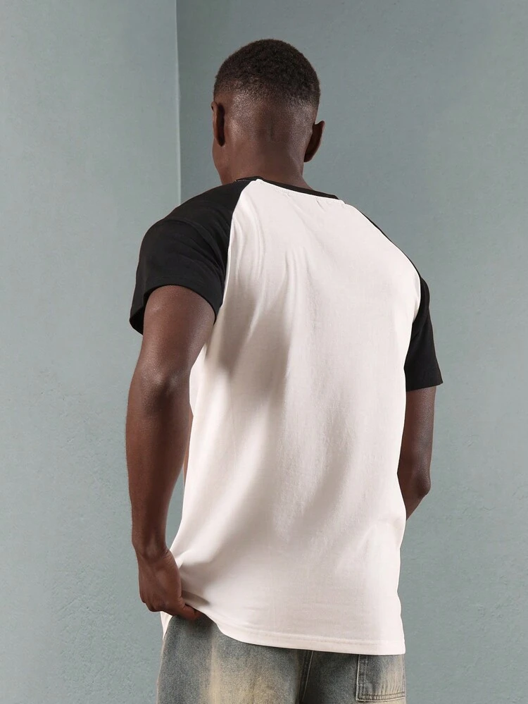 Camiseta masculina de beisebol Raglan clássico da Costa do Pacífico da Califórnia