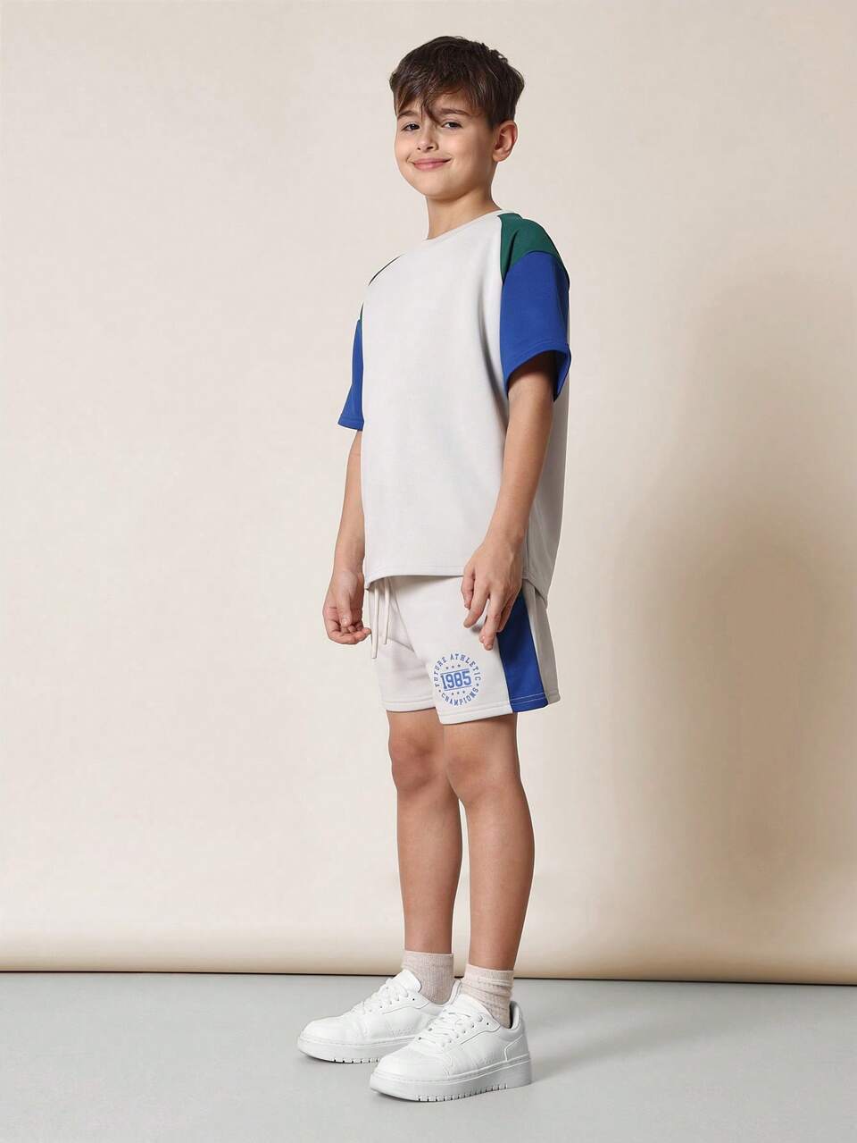 Athletic Varsity Classic Collegiate Style T-Shirt Co-Ords