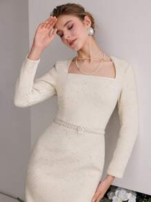 MOTF PREMIUM 女士优雅派对修身长裙