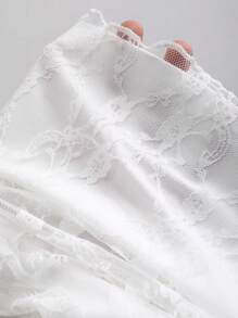 Sweetra Women's Sexy White Lace Mermaid Maxi Skirt, Spring/Summer Fall Cloth For Women