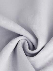 SHEIN Váy Y2K Millennium Style cổ tròn không tay viền bèo nhún thanh lịch cho bé gái tuổi teen - Màu Xám nhạt - Xem 9