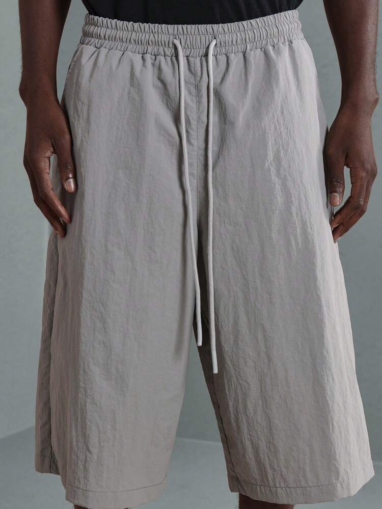 Loose Fit Drawstring Shorts