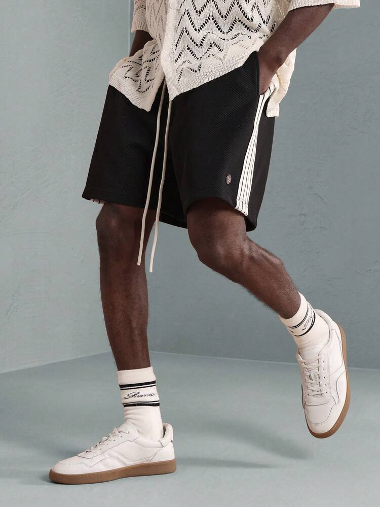 Drop Crotch Jogger Style Shorts