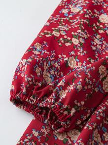 Robe casual élégante à manches longues et col V pour femme en grande taille, tenue maxi pour femme au printemps/automne
