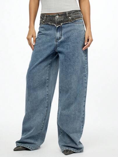 【BAON】Ripping Washing Wide Denim Pants Amazon.com: Oyolan Kids Girls Youth Casual Denim Jeans