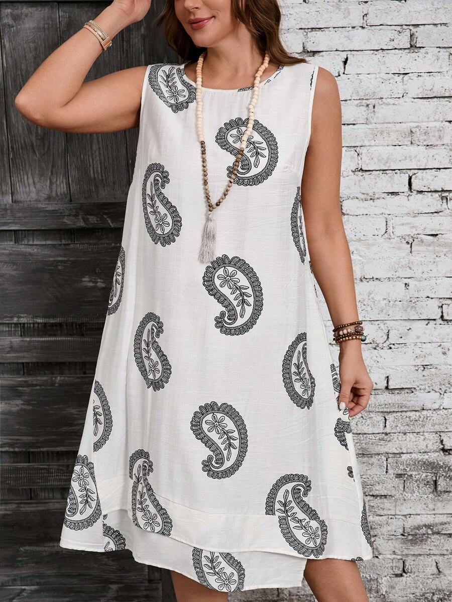 SHEIN VCAY Summer Outfits For Women,Beach,Summer Clothes Women,St Patrick Day Outfit,Spring Outfits For Women,Boho Women Clothing,Bohemian,Boho,White Dress,Vcay Dress