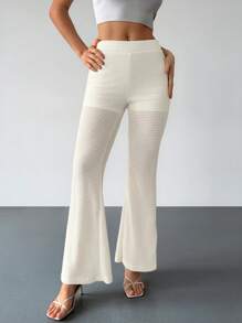 Firerie Women's Spring Dress Elegant Romantic Fashion Commuter Sexy Elegant Wind Beach Vacation Slim Knit Apricot Trousers For Party, Vacation, Romantic Dating And Wedding Birthday Dresses, Valentine's Day Women's Dresses, Vacation Women's Dresses, Music Festival Women's Dresses, Island Vacation - White - View 1