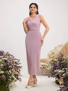 Al Najma Conjunto de ropa árabe para mujer: Abaya de manga abombada y vestido