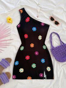 Soleia Women Casual Minimalist Fashion Daily Dress