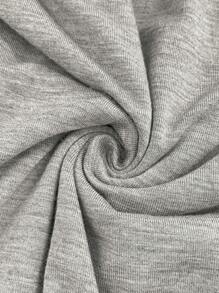 SHEIN Maternity Sleeveless Fitted Solid Color Casual Dress