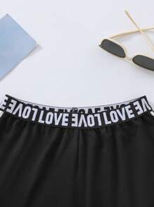 Tween Girls Casual Minimalist Everyday Shorts Girls Sports Shorts,Holiday,Summer,Travel - White - View 6