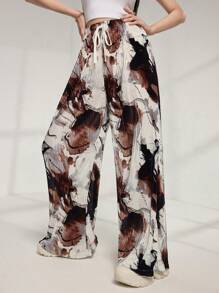 Modelyn 女士简约时尚休闲日常长裤 - 彩色 - 查看 5