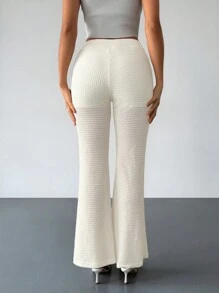 Firerie Women's Spring Dress Elegant Romantic Fashion Commuter Sexy Elegant Wind Beach Vacation Slim Knit Apricot Trousers For Party, Vacation, Romantic Dating And Wedding Birthday Dresses, Valentine's Day Women's Dresses, Vacation Women's Dresses, Music Festival Women's Dresses, Island Vacation - White - View 2