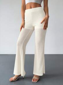 Firerie Women's Spring Dress Elegant Romantic Fashion Commuter Sexy Elegant Wind Beach Vacation Slim Knit Apricot Trousers For Party, Vacation, Romantic Dating And Wedding Birthday Dresses, Valentine's Day Women's Dresses, Vacation Women's Dresses, Music Festival Women's Dresses, Island Vacation - White - View 3