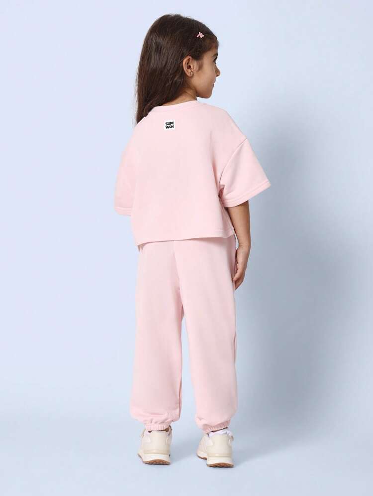 快適なツーピースTシャツコーデセット