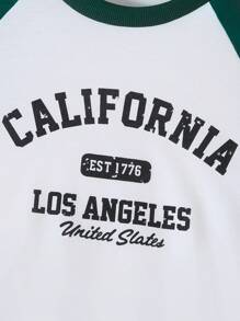 2 件套适合少女：拼布运动衫 + 百褶裙，校园风格复古美式印花，适合返校、派对、度假