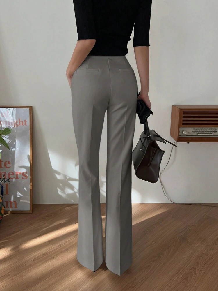 Women's Long Flared Pants, Slimming And Lengthening,Women Dress Pants