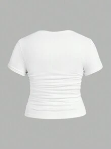 SHEIN EZwear 3件套大码休闲修身T恤 - 彩色 - 查看 10