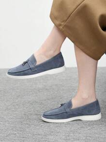 CUCCOO BIZCHIC Damen Lässig Vielseitig Minimalistischer Flacher Loafer